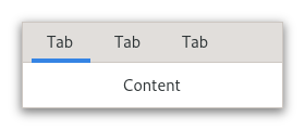 An example GtkNotebook