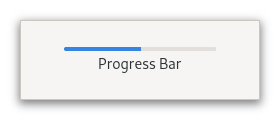 An example GtkProgressBar