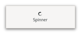 An example GtkSpinner