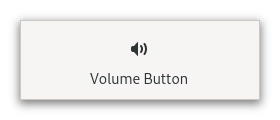An example GtkVolumeButton
