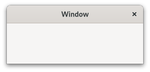 An example GtkWindow